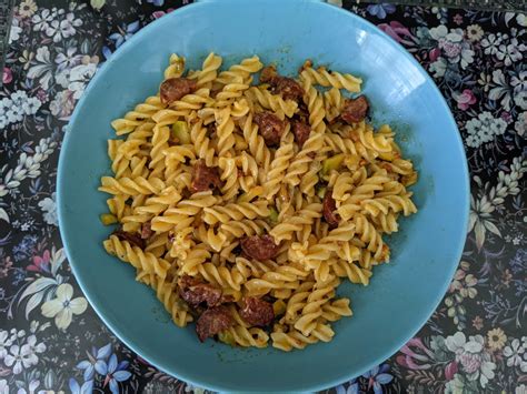 chorizo and broccoli pasta james acaster  Join