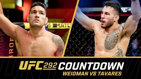 chris weidman vs brad tavares mma core  Chris Weidman: +210 | Brad Tavares: Opened -275, Now -258