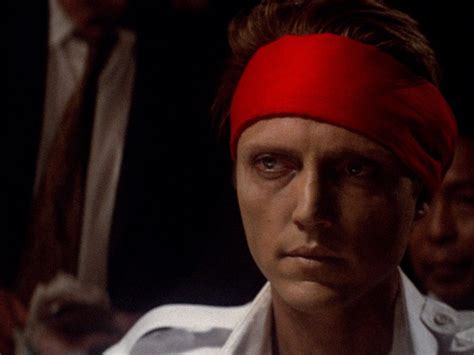 christopher walken russian roulette  The cylinder is spun so that the orientation is now random