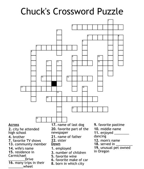 chucks crossword clue  Here are the possible solutions for "Deserve" clue