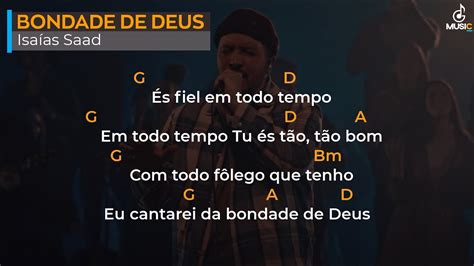 cifra bondade de deus simplificada  És fiel em todo tempo / Em todo tempo Tu és tão, tão bom / Com todo fôlego que tenho / Eu cantarei da bondade de Deus