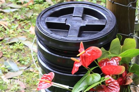 cigarette bucket for outside diy  42" (h) x 12" (dia)