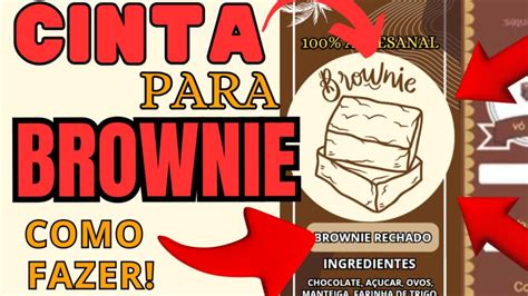 cinta para brownie canva  Find and save ideas about cinta para brownie para imprimir on Pinterest