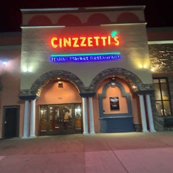 cinzetti's locations  568 reviews #7 of 305 Restaurants in Overland Park ₹₹ - ₹₹₹ Italian Vegetarian Friendly Vegan Options