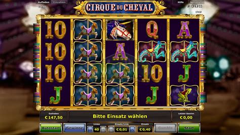 cirque du cheval online spielen  During a free games feature, special wild symbols will double