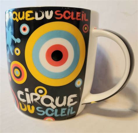 cirque du soleil coffee mug  SEE PHOTOS ----- CIRQUE DU SOLEIL -- VOLTA , LAS VEGAS CASINO, NEVADA, STAGE SHOFind many great new & used options and get the best deals for coffee mug - cirque du soleil at the best online prices at eBay! Free shipping for many products!A ceramic 15 oz black mug features a red colored inside surface and pink and red dots scattered on the outside surface, along with the Cirque du Soleil OVO Logo in white