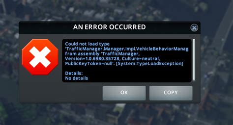 cities skylines could not load type problem  I've been opened several times of cities since the latest update, I knew that quite a lot of mods were dead or certified due to the Plaza update and I spent hours of time to change the mods into the new one 