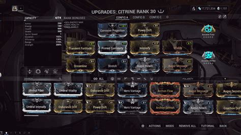 citrine build warframe 9% EFFECTIVE HIT POINTS 1,435 CITRINE Melee Tank