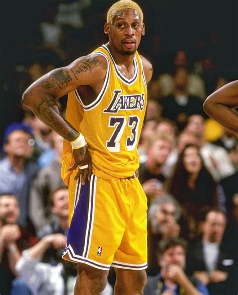 claire rodman lakers Dennis Rodman's first game as a Laker