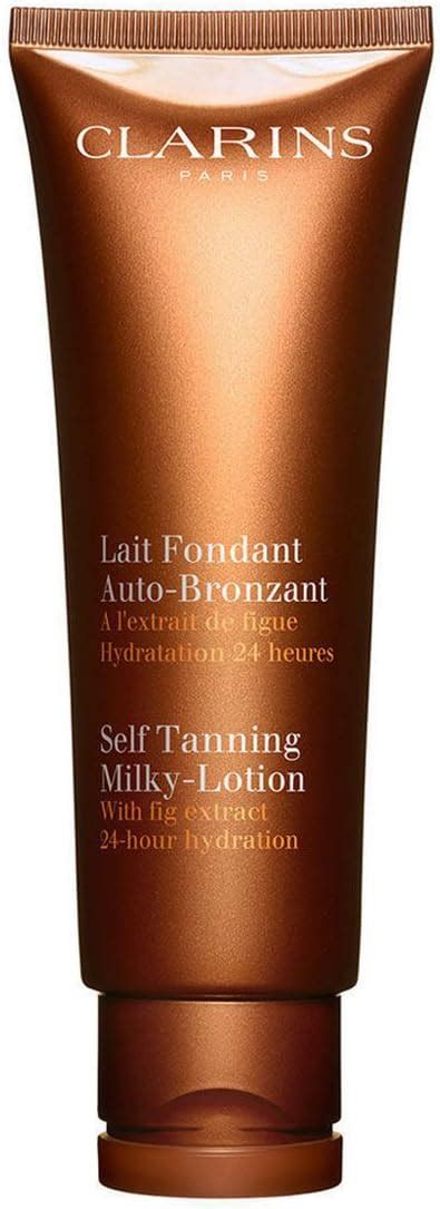 clarins self fake tanning milky bronzing lotion 125ml  125 ml $ 45