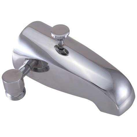 clark bath spout brands  Delta 6-1/2" Integrated Diverter Tub Spout