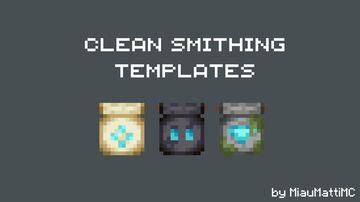 clean smithing templates texture pack  Then, place the Upgrade Template in the leftmost cell