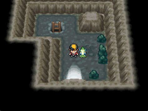 cliff cave johto  Mortar