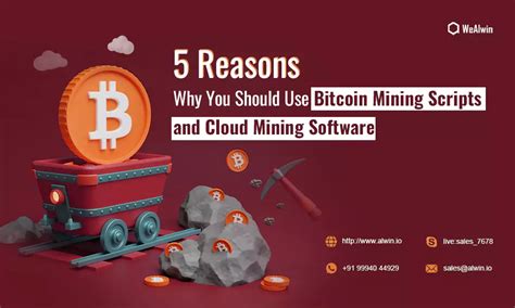 cloud mining script php  The objective is to produce the target hash, which must be lower than or equal to the block's hash