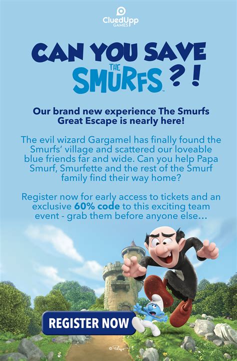 cluedupp smurfs  It's time to paint the town blue… City Quests bring together the thrill of exploration with the excitement of solving a mystery