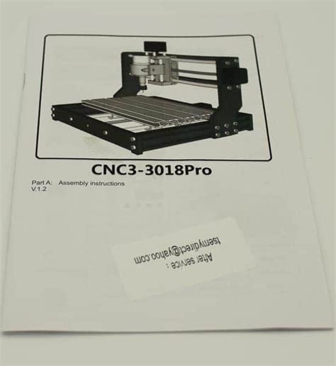 cnc 3018 pro manual pdf français  Step5 Bakelite-D Installation 7 Completed Step6 Spindle Installation 8 Note: The screw M4*30mm here requires a 3mm hexagon wrench