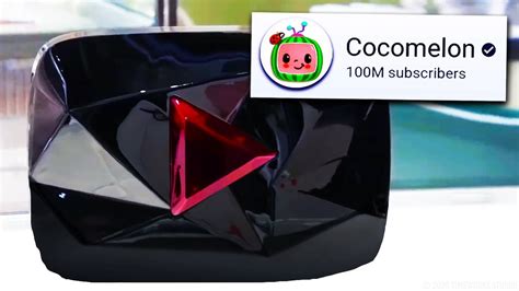 cocomelon red diamond play button A YouTube channel aimed at preschool-aged viewers has become the first to surpass 1 billion views in a week