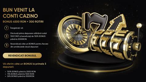 cod promo conticazino 500 RON + 300 ROTIRI GRATUITE COD BONUS conti casino:130CONTI (fara depunere) COD BONUS conti casino:150Conti (prima depunere) COD BONUS