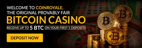 coinroyale testbericht  Provably fair bitcoin gambling with a low house edge