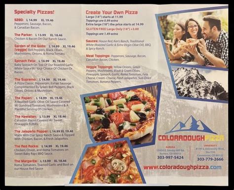 coloradough pizza menu  12203 E Iliff Ave Unit T, Aurora CO 80014 (720) 638-1000; Start an order Papa Rick's Pizza