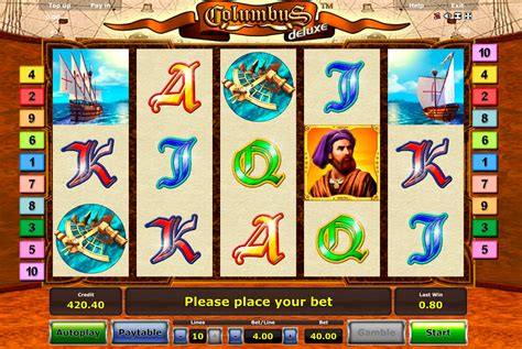 columbus deluxe online Columbus de lux slot joc, mașină de slot columbus de lux