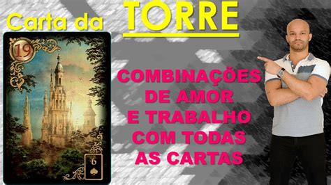 combinações com a torre  Ambas as cartas na posição invertida: obstáculos gerados pelo carma