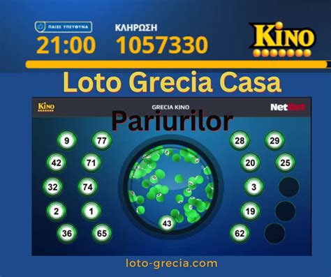 combinatii loto grecia  va ofera rezultate si statistici la cele mai populare loterii din Romania