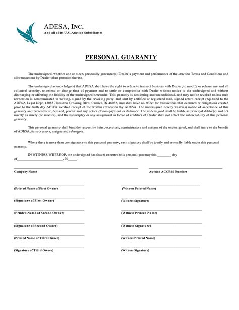 community property and personal guarantee in az 33-431