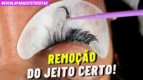 como amolecer cola de cílios fio a fio  Mova o fio como se estivesse passando nos dentes