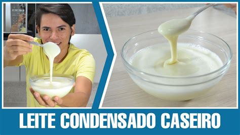 como fazer o leite condensado render mais Receita de Leite Condensado Caseiro para Diabéticos