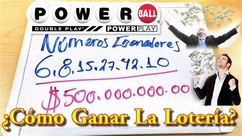 como ganar con el powerball  Conoce la última informacion sobre premios, numeros ganadores y la lotería en Estados Unidos