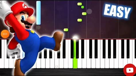 como tocar la canción de mario bros en piano  2