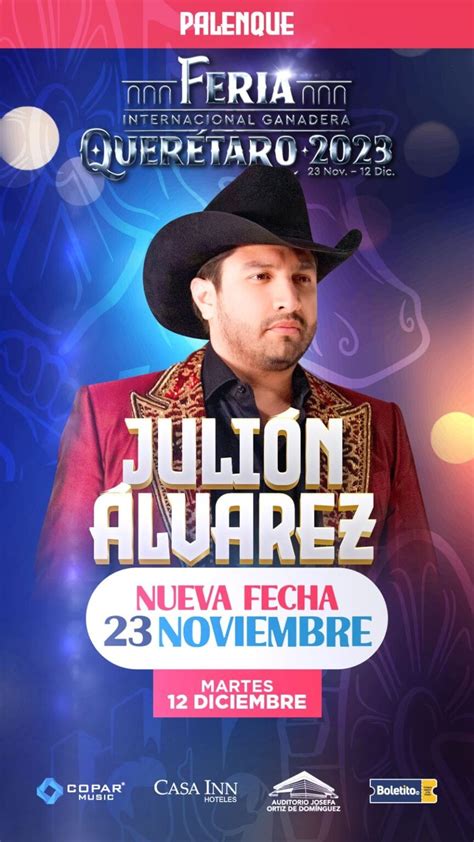 concierto julion alvarez 2023  Descripción:JULION ALVAREZ 18 MARZO en Estadio Chevron ** Evento solo para mayores de 18 aÃ±os