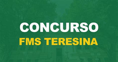 concurso fms teresina 2023  A Prefeitura de Teresina divulgou nesta terça-feira (17) a banca examinadora que ficará responsável pela realização das provas e análise de títulos para o