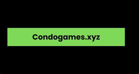 condogames.xyz com, or dive deeper into condogames