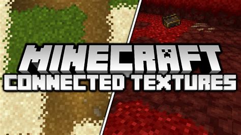 connected texture resource pack  This change will contribute to the overall visual impression in Minecraft