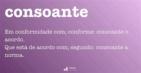 consoante sinonimo  Últimas Atualizações