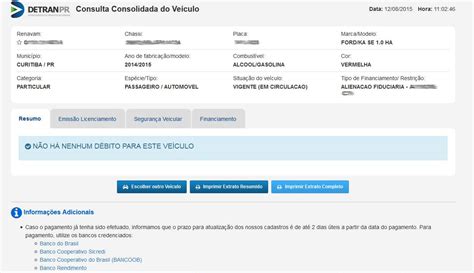 consulta de debitos detran pr  (versão:V04_03_57_2_pro de 30/10/2023 às 14:00) Por meio desse serviço, você pode consultar um extrato com as principais pendências de pagamento: licenciamento anual, seguro obrigatório DPVAT e IPVA (Imposto sobre a Propriedade de Veículos Automotores)