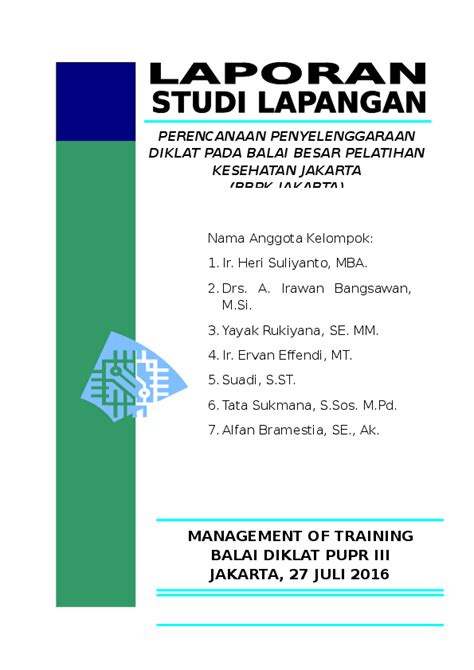 contoh laporan studi lapangan  022 09 03 05lapangan untuk mengadakan pengamatan langsung tentang sesuatu fenomena yang terjadi