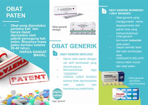 contoh obat paten Pada pelaksanaanya swamedikasi dapat menjadi sumber terjadi kesalahan pengobatan (medication error) karena keterbatasan pengetahuan masyarakat akan obat dan penggunaanya