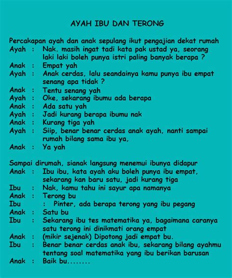 contoh percakapan anak dan ayah Kehidupan bekerja di kantor adalah salah satu hal yang sangat dinamis dalam interaksi sehari-hari