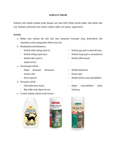 contoh sediaan solid salicyl (bakteriostatik, fungisida, keratolitikLaporan Semsol Sediaan Gel