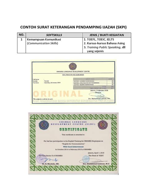 contoh sertifikat skpi  UNDUH