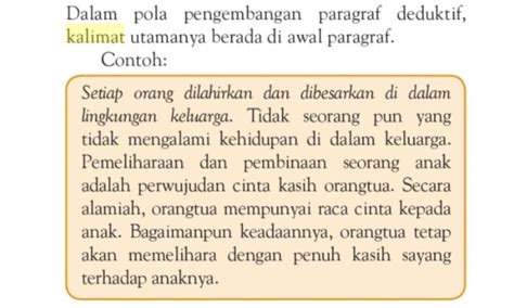 contoh soal kalimat utama  (3) Artinya belajar sehari sebelum ujian