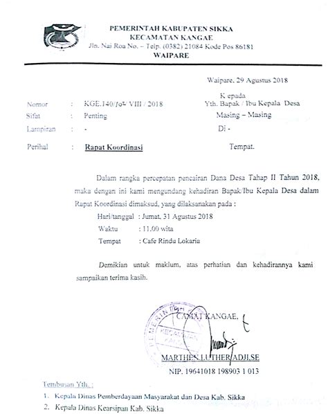 contoh undangan musdes rkpdes  Create Date 17 October 2020