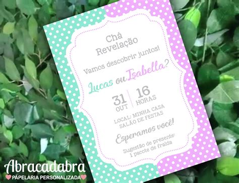 convite para chá revelação verde e lilás  Convite Digital Chá Revelação Ursinhos Verde E Lilás Mod
