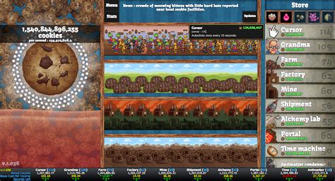 cookie clicker - unblocked games 77  The idea is borrowed from Cookie Clicker an amazing and addictive cookie-themed game