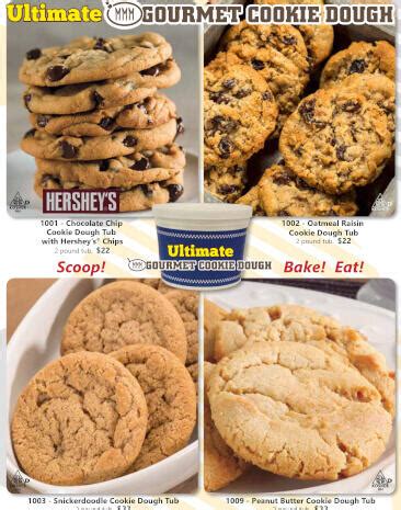 cookie dough tubs fundraiser A few things you should consider when choosing your cookie dough fundraising brochure are: the amount of profit, whether you want to sell tubs, boxes, or both, if you have to purchase entire cases, minimum order, shipping cost, and the delivery