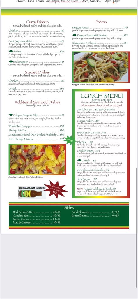 cool runnings restaurant and bar menu  New and improved sit down restaurant and barDelivery & Pickup Options - 819 reviews of Cool Runnings Jamaican Grill "If you're ever in the neighborhood and need a taste of something delicious, this is a great spot