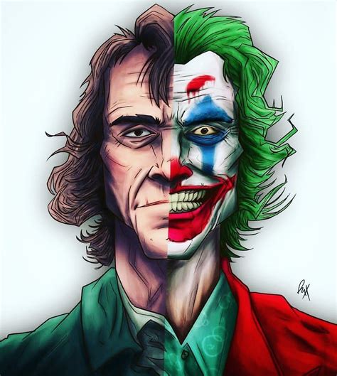 coringa desenho 157  Arlequina E Coringa Desenho